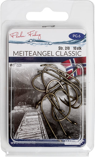 Fladen Classic meiteangel - Str. 2/0 Pk à10 stk