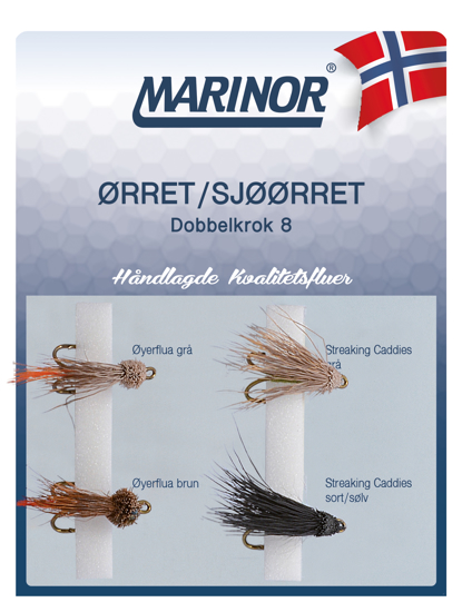 Bilde av Fluesett Ørret/Sjøørret 4-pk