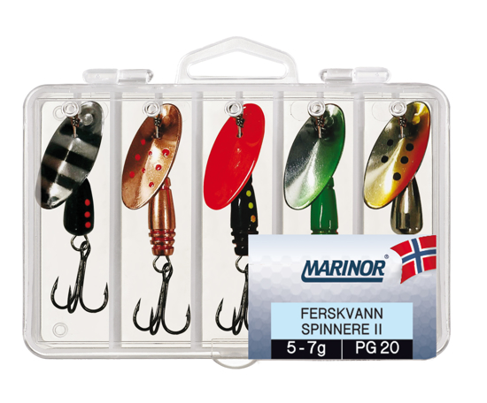 Bilde av Ferskvann Spinnere II. Ass 5-pk