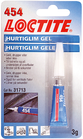 Bilde av Hurtiglim Loctite 454  