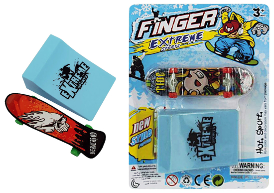 Bilde av Finger Skateboard m/rampe Ass