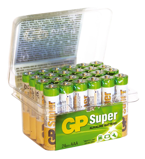 Bilde av Batteri Super Alkaline AAA 24-pk