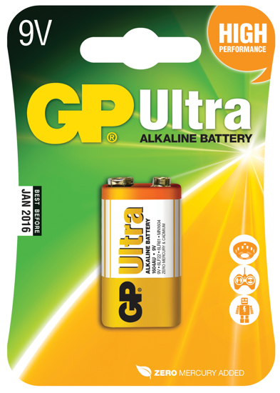 Bilde av Batteri Alkaline 6LF22 1-pk 