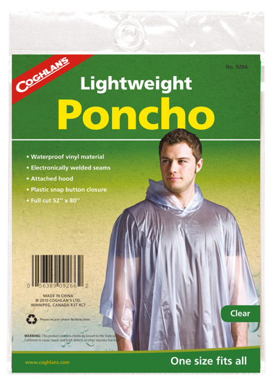 Bilde av Poncho vinyl transparent