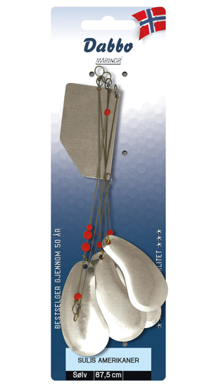 Dabbo Sulis Amerikaner S - Sølv. 87,5cm. Marinor