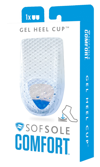 Gel Heel Cup - Str. S/M. Sof Sole