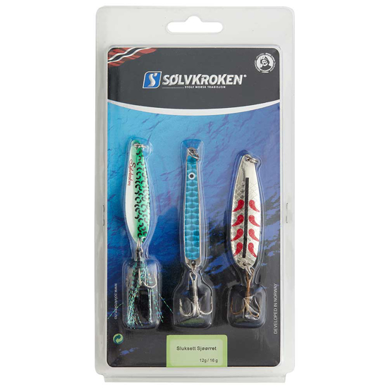 Sluksett Sjøørret 3-pk