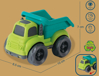 Lastebil Bioplastic