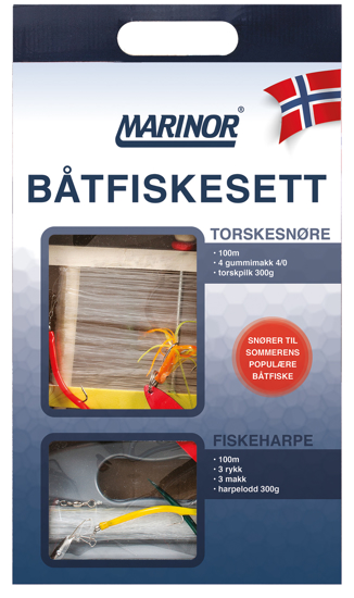 Båtfiskesett 2 pk. Marinor