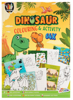 Farge og aktivitetsbok Dino