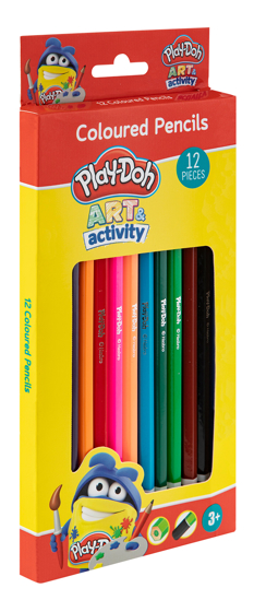 Bilde av Fargeblyanter 12-pk Play Doh