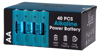 Batteri Alkaline AA - LR6. 40-pk