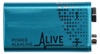 Batteri Alkaline 9V - 6LR61. 2-pk