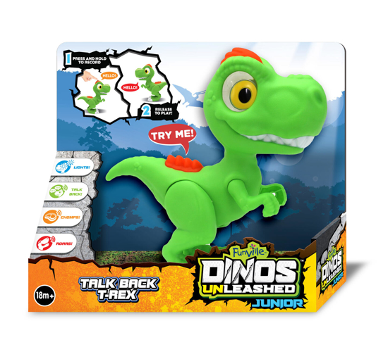 Bilde av T-REX Dinosaur som snakker