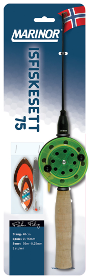 Bilde av Isfiskesett Marinor - 75mm