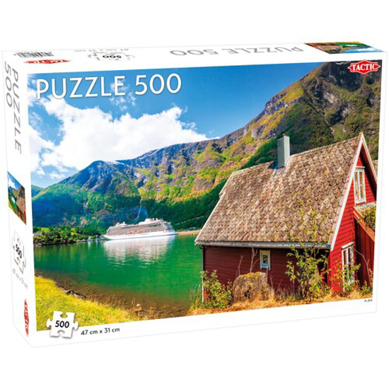 Bilde av Puslespill Flåm