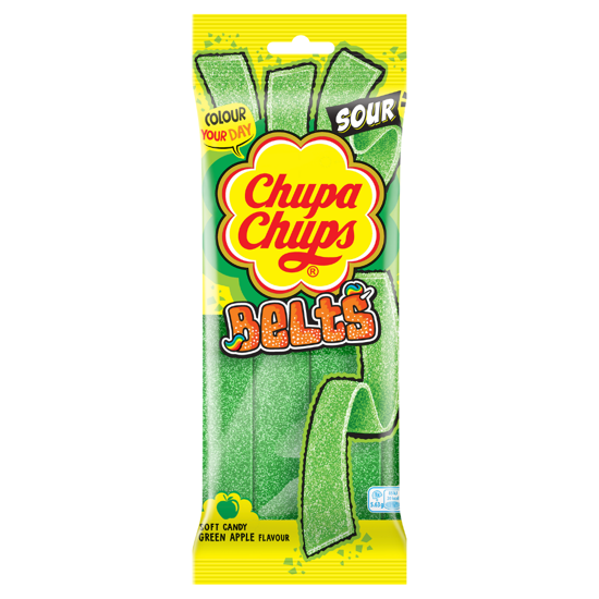 Chupa Chups Sour Apple Belts