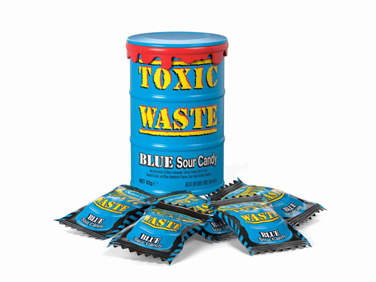 Toxic Waste Blue Drum