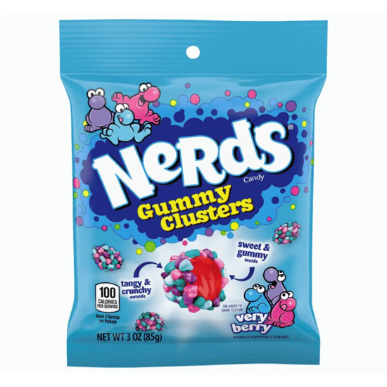 Nerds Gummy Clusters Very Berry Peg