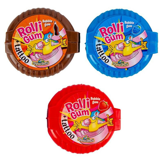 Funny Candy Rolligum