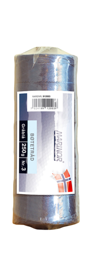 Bøtetråd 250g. Gråblå