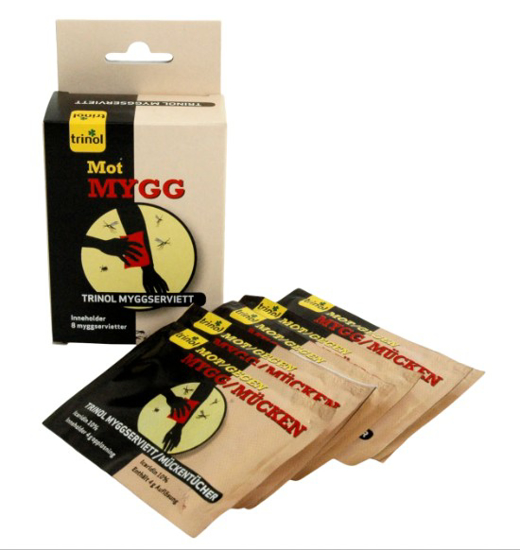 Myggserviett 8-pk. Trinol