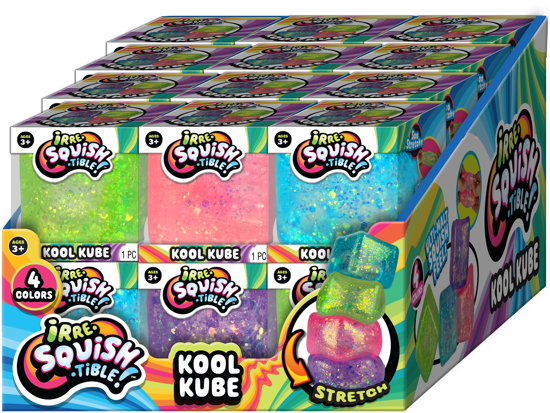Cool Cube Glitter Fidget Ass