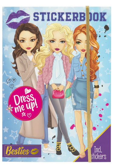 Klistremerkebok Dress Me Up