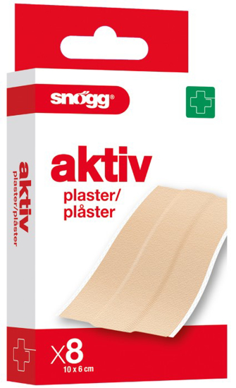 Klippeplaster Aktiv 8-pk. Snøgg