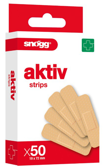 Strips Aktiv 50-pk. Snøgg