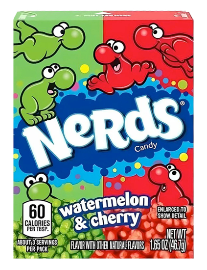 Nerds Watermelon Cherry 47g