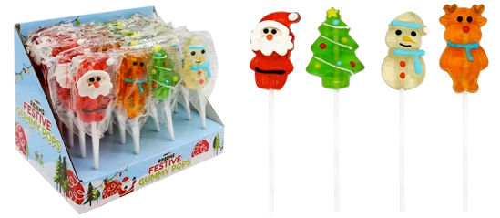 X-Mas Candy Gummy Pops