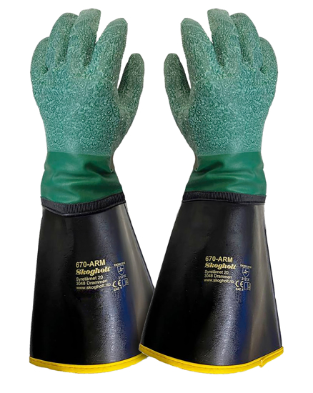 PVC Hanske - Torsketunge barn/ungdom