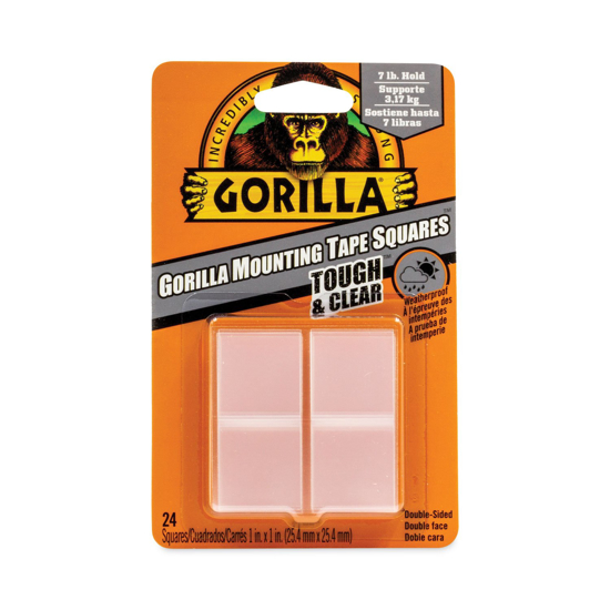 Mounting Tape Squares 24-pk. Gorilla