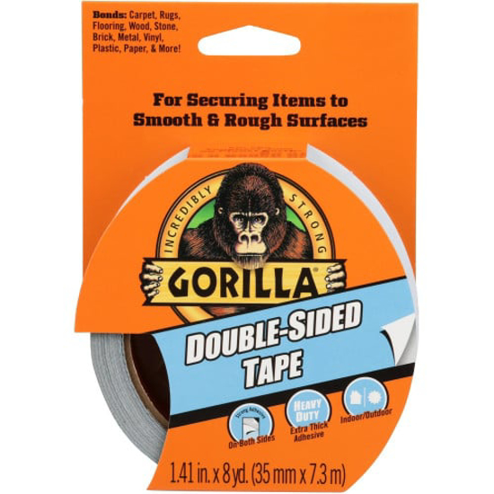 Tape Double-Sided Silver. Gorilla