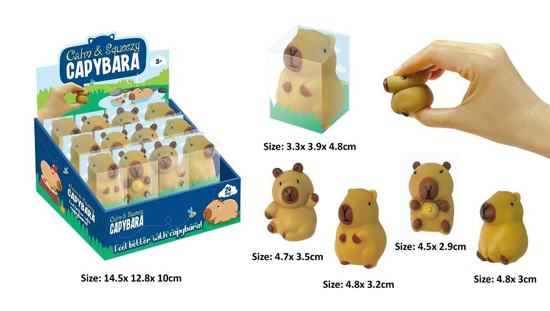 Capybara Stretch & Squeeze Flodsvin Ass.