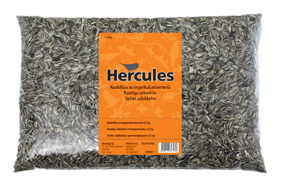Solsikkefrø 2,5 kg. Hercules