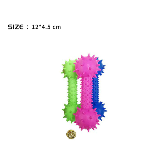 Biteleke m/bjellelyd ass. For hund