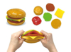 Sticky & Stretchy Burger Fidget
