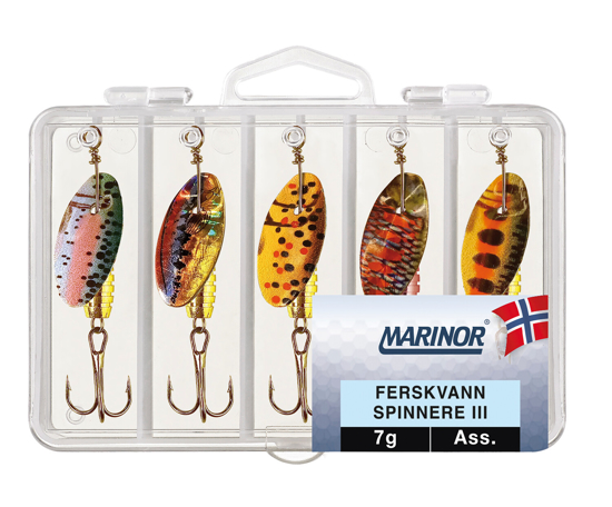 Bilde av Ferskvanns Spinnere III. Ass 5-pk