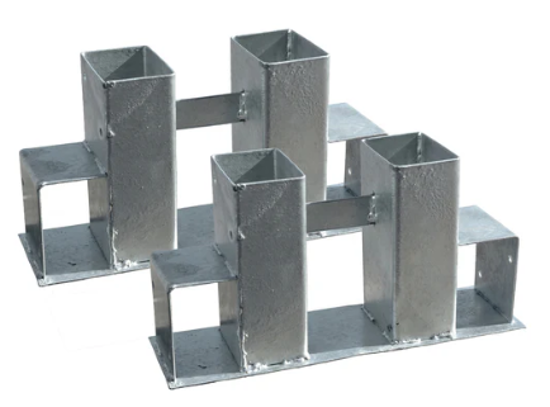 Vedstablerstativ brakett 2 stk.