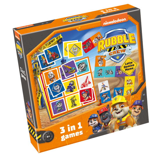 Paw Patrol 3 spill i 1