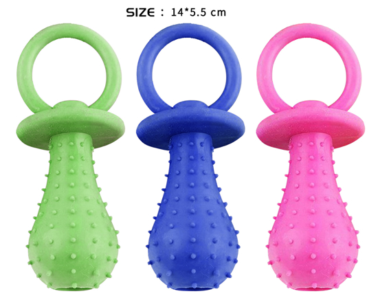 Biteleke smokk m/lyd ass. For hund. Billie